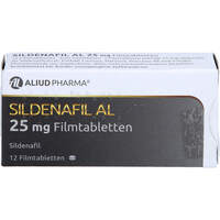Sildenafil AL 25 mg Filmtabletten, 12 st, Aliud Pharma GmbH