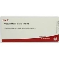 VISCUM MALI e planta tota D 2 Ampullen, 10x1 Milliliter, WALA Heilmittel GmbH