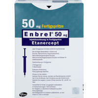Enbrel 50mg Fertigspritze, 4 st, Haemato Pharm GmbH
