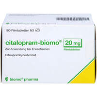 Citalopram biomo 20mg, 100 st, Biomo Pharma GmbH