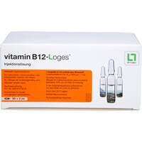 vitamin B12-Loges Injektionsl&ouml;sung, 50x2 ml, Dr. Loges + Co. GmbH