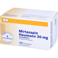 Mirtazapin Heumann 30mg Filmtabletten, 100 st, Heumann Pharma GmbH & Co. Generica KG