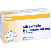 Mirtazapin Heumann 45mg Filmtabletten, 20 Stk., Heumann Pharma GmbH & Co. Generica KG