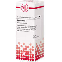 BAPTISIA D 3, 20 ml, Dhu-Arzneimittel GmbH & Co. KG