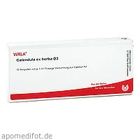 CALENDULA EX HERBA D 3, 10x1 Milliliter, Wala Heilmittel GmbH