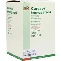 Curapor transparent Wundverband steril 7x5cm, 50 Stück, Lohmann & Rauscher GmbH & Co. KG