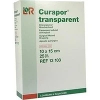 Curapor transparent Wundverband steril 10x15cm, 25 Stück, Lohmann & Rauscher GmbH & Co. KG