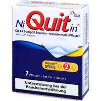 NiQuitin Clear 14mg, 7 st, Perrigo Deutschland GmbH