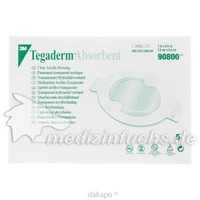 Tegaderm Absorbent oval 7.6 x 9.5 cm, 5 Stück, Solventum Germany GmbH