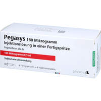 Pegasys 180ug, 4 st, Eurimpharm Arzneimittel GmbH