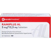 Ramiplus AL 5mg/12.5mg Tabletten, 50 Stk., Aliud Pharma GmbH