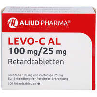 Levo-C AL 100mg/25mg Retardtabletten, 200 Stk., Aliud Pharma GmbH
