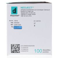 NEOJECT KAN NR 16 0.6X25MM, 100 st, DISPOMED GmbH & Co. KG