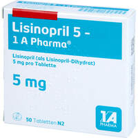 Lisinopril 5 - 1 A Pharma, 50 st, 1 A Pharma GmbH