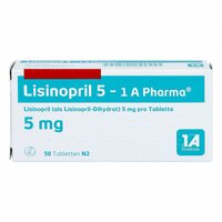 Lisinopril 5 - 1 A Pharma, 50 st, 1 A Pharma GmbH