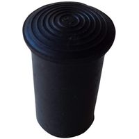 Kr&uuml;ckenkapsel Gr. 0 schwarz 16mm, 1 Stk., Careliv Produkte Ohg