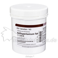 Antihypertonicum-Tab SCHUCK, 450 st, Schuck GmbH Arzneimittelfabrik
