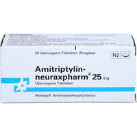 AMITRIPTYLIN-neuraxpharm 25mg, 50 st, neuraxpharm Arzneimittel GmbH