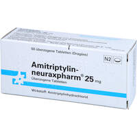 AMITRIPTYLIN-neuraxpharm 25mg, 50 st, neuraxpharm Arzneimittel GmbH