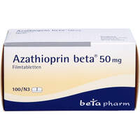 Azathioprin beta 50mg Filmtabletten, 100 st, betapharm Arzneimittel GmbH
