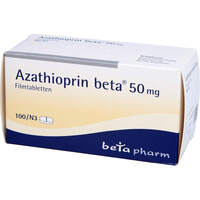 Azathioprin beta 50mg Filmtabletten, 100 st, betapharm Arzneimittel GmbH