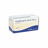 Azathioprin beta 50mg Filmtabletten, 100 st, betapharm Arzneimittel GmbH