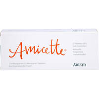 Amicette 250 Mikrogramm/35 Mikrogramm Tabletten, 21 Stk., Aristo Pharma GmbH