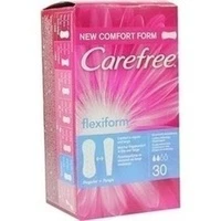 CAREFREE flexiform white Slipeinlagen, 30 Stück, Johnson & Johnson GmbH