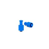 Kombistopfen LL blau, 100 st, DISPOMED GmbH & Co. KG