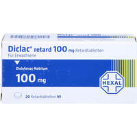 DICLAC RETARD, 20 st, HEXAL AG