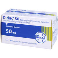 DICLAC 50, 100 st, HEXAL AG