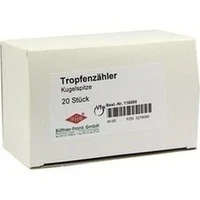 TROPFENZAEHLER KUGELSP FRA, 20 Stück, Büttner-Frank GmbH