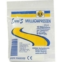ERENA STERIL KOMPRE 5X5, 5x2 st, Erena Verbandstoffe GmbH & Co. KG