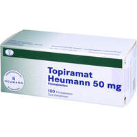 Topiramat Heumann 50mg Filmtabletten, 100 st, Heumann Pharma GmbH & Co. Generica KG