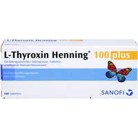 L-Thyroxin 100 Henning Tabl. plus, 100 st, Sanofi-Aventis Deutschland GmbH