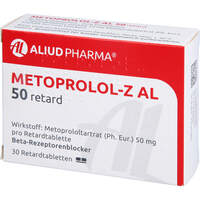 Metoprolol-Z AL 50 retard, 30 st, Aliud Pharma GmbH