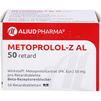 Metoprolol-Z AL 50 retard, 50 st, Aliud Pharma GmbH