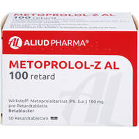 Metoprolol-Z AL 100 retard, 50 st, Aliud Pharma GmbH