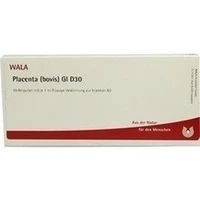 PLACENTA (BOVIS) GL D30, 10x1 Milliliter, Wala Heilmittel GmbH