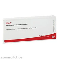 MEMBRANA SYNOVIALIS GL D 6, 10 × 1 Milliliter, Wala Heilmittel GmbH