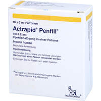 Actrapid Penfill Zam, 10x3 ml, kohlpharma GmbH