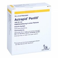 Actrapid Penfill Zam, 10x3 ml, kohlpharma GmbH