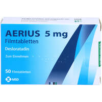 AERIUS 5mg Filmtabletten, 50 Stk., Eurimpharm Arzneimittel GmbH
