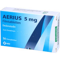 AERIUS 5mg Filmtabletten, 50 Stk., Eurimpharm Arzneimittel GmbH
