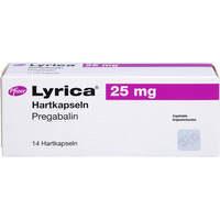 Lyrica 25mg Hartkapseln, 14 Stk., Viatris Healthcare GmbH
