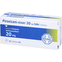 Piroxicam HEXAL 20mg tabs, 50 st, HEXAL AG