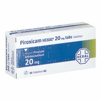 Piroxicam HEXAL 20mg tabs, 50 st, HEXAL AG
