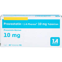 Pravastatin - 1A Pharma 10mg Tabletten, 20 Stk., 1 A Pharma GmbH