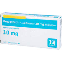 Pravastatin - 1A Pharma 10mg Tabletten, 20 Stk., 1 A Pharma GmbH