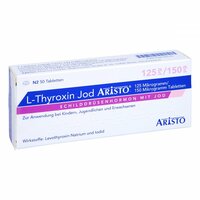 L-Thyroxin Jod Aristo 125ug/150ug Tabletten, 50 st, Aristo Pharma GmbH